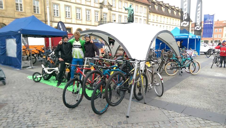 Bambergs Rad-Messe am Samstag auf dem Maxplatz ein voller Erfolg!